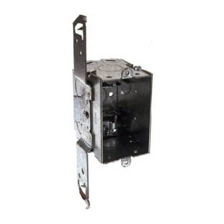 Raco Electrical Box, 14 cu in, Switch Box Box Type, 1, Steel 574